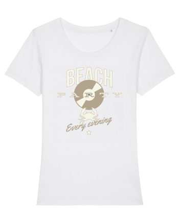Beach party Every Evening White
