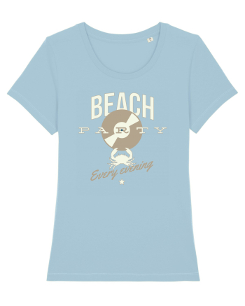 Beach party Every Evening Sky Blue