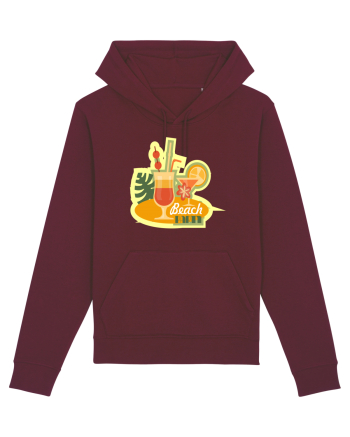 Beach Party Time Burgundy