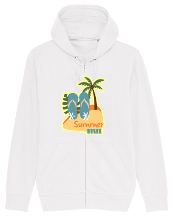 Beach Summer Party White