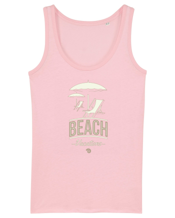 Beach Vacations Cotton Pink