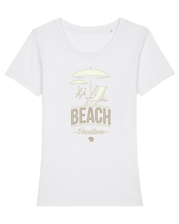 Beach Vacations White