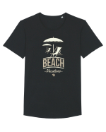 Beach Vacations Tricou mânecă scurtă guler larg Bărbat Skater