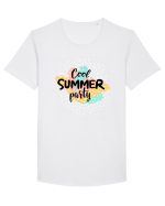 Cool Summer Party Tricou mânecă scurtă guler larg Bărbat Skater