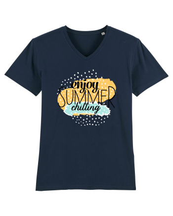Enjoy Summer Chilling French Navy