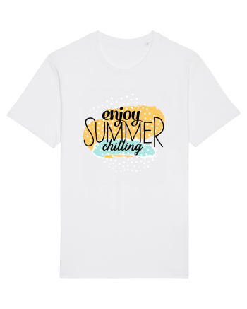 Enjoy Summer Chilling White