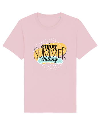 Enjoy Summer Chilling Cotton Pink
