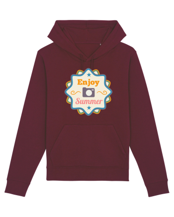 Enjoy Summer Burgundy