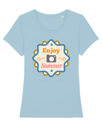 Enjoy Summer Sky Blue