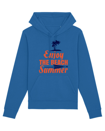 Enjoy The Beach Summer Royal Blue