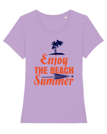 Enjoy The Beach Summer Lavender Dawn