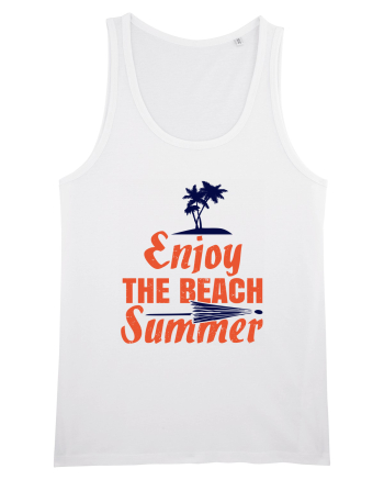 Enjoy The Beach Summer White