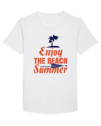 Enjoy The Beach Summer White