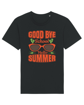 Good Bye School Hello Summer Black