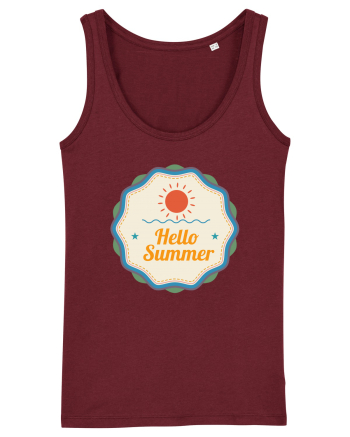 Hello Summer Burgundy