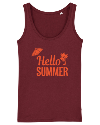 Hello Summer Burgundy