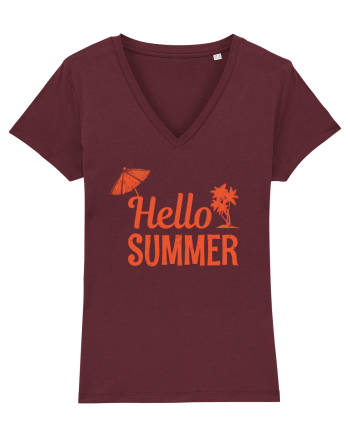 Hello Summer Burgundy