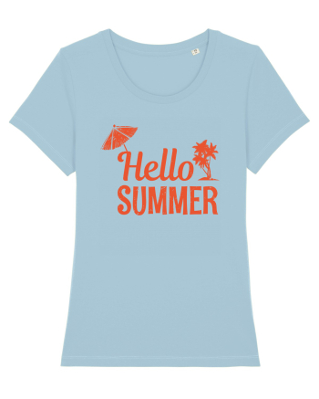 Hello Summer Sky Blue
