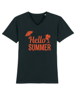 Hello Summer Tricou mânecă scurtă guler V Bărbat Presenter