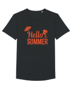 Hello Summer Tricou mânecă scurtă guler larg Bărbat Skater