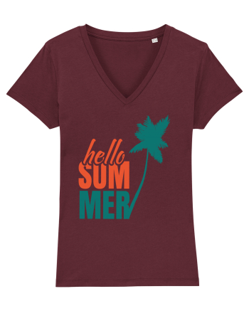 Hello Summer Burgundy