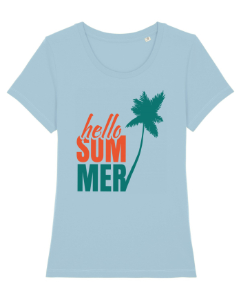 Hello Summer Sky Blue