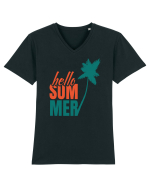 Hello Summer Tricou mânecă scurtă guler V Bărbat Presenter