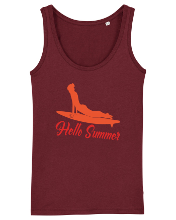 Hello Summer Burgundy