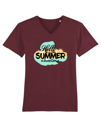 Hello Summer Adventure Burgundy