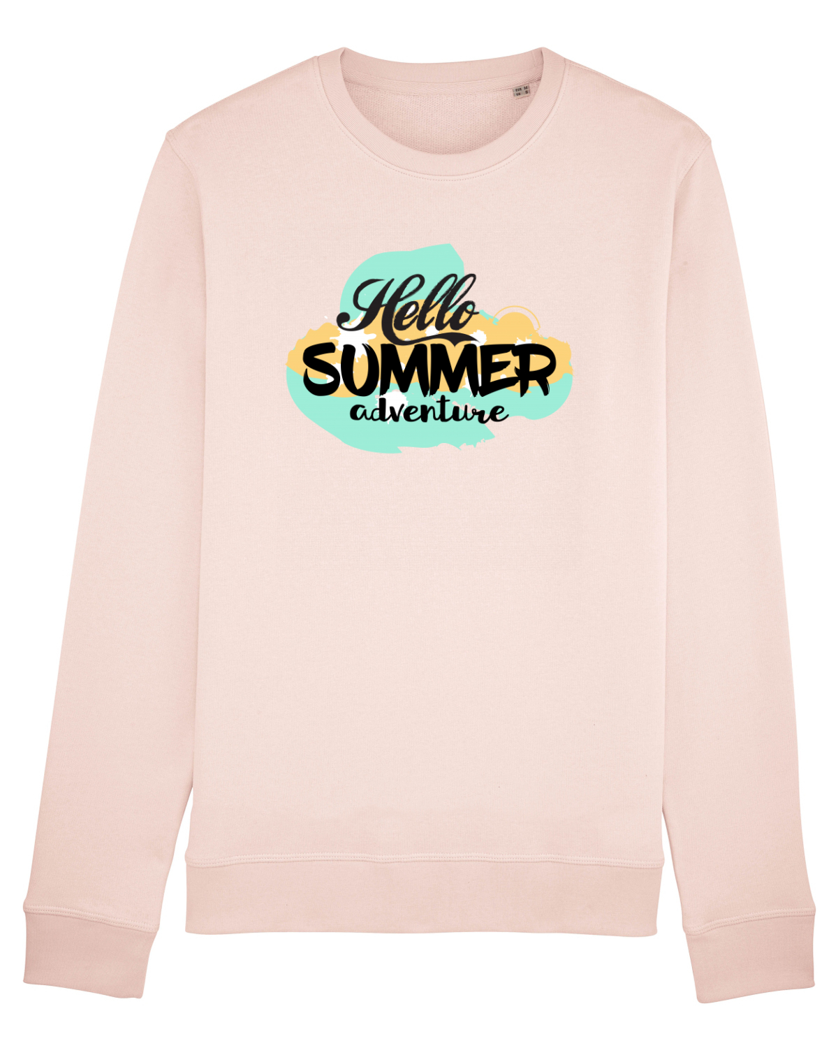 Bluză mânecă lungă Unisex Rise Candy Pink
