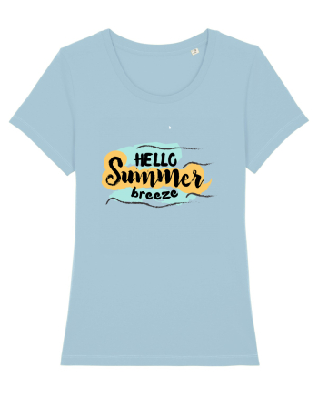 Hello Summer Breeze Sky Blue
