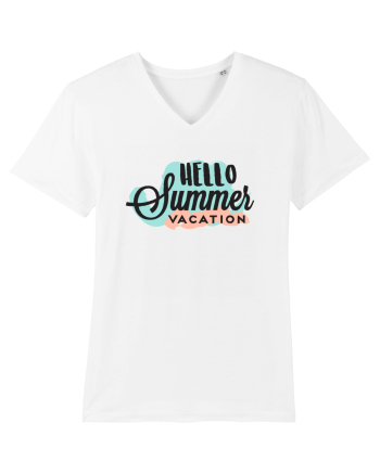 Hello Summer Vacation White
