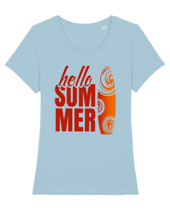 Hello Summer Sky Blue