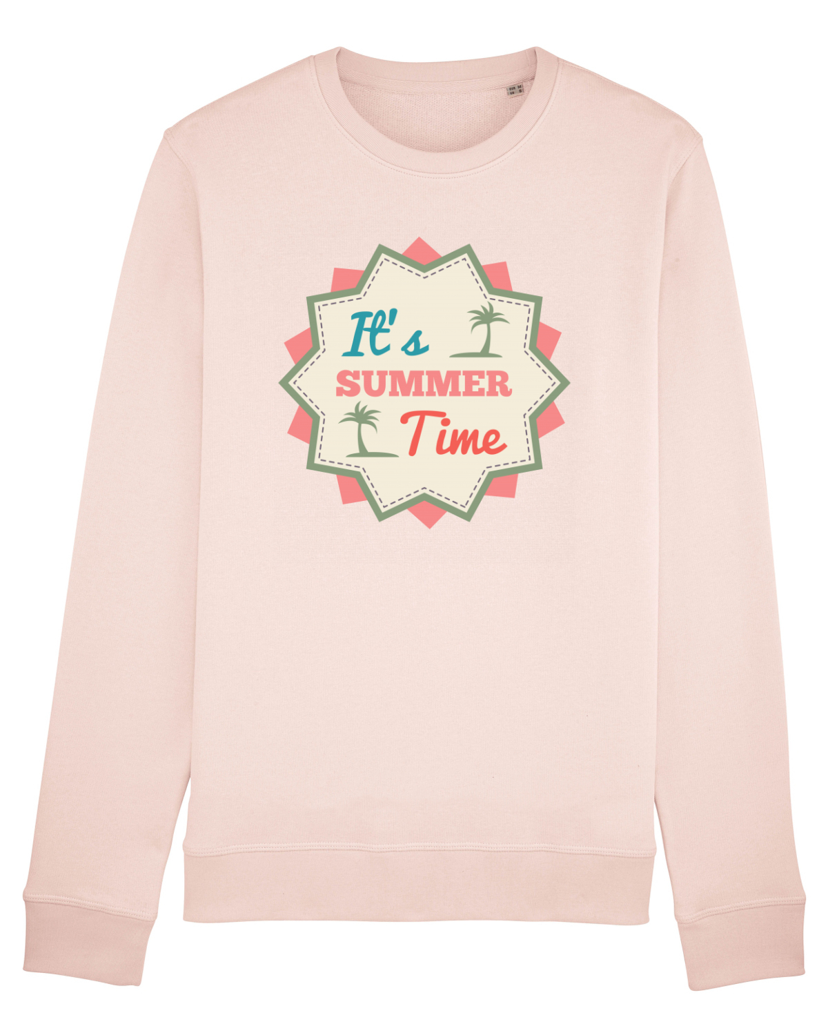 Bluză mânecă lungă Unisex Rise Candy Pink