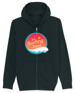 It's Surfing Time Hanorac cu fermoar Unisex Connector
