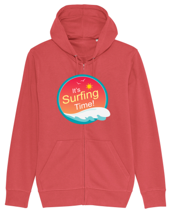 It's Surfing Time Carmine Red
