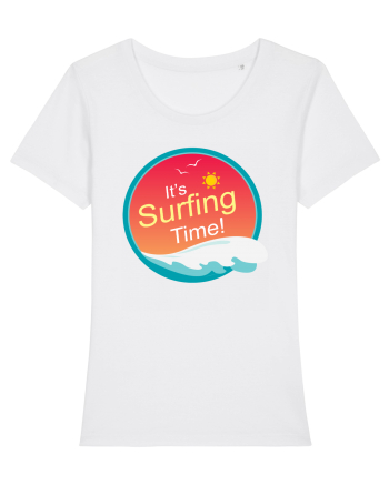 It's Surfing Time White