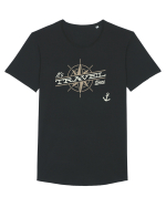 It's Travel Time Tricou mânecă scurtă guler larg Bărbat Skater