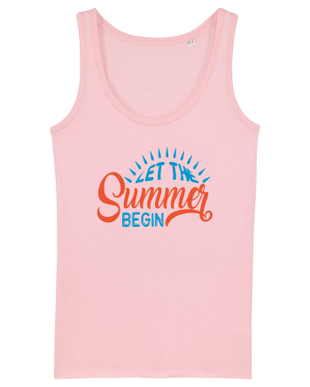 Let The Summer Begin Cotton Pink