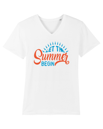 Let The Summer Begin White