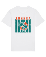 Retro Summer Sunset Tricou mânecă scurtă Unisex Rocker