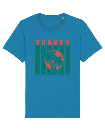 Retro Summer Sunset Azur