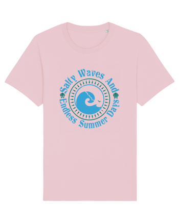 Salty Waves And Endless Summer Days Cotton Pink