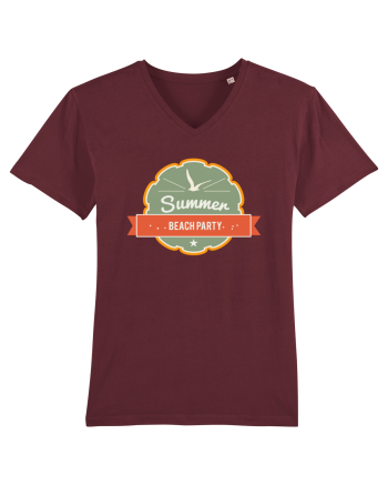 Summer Beach Party Burgundy