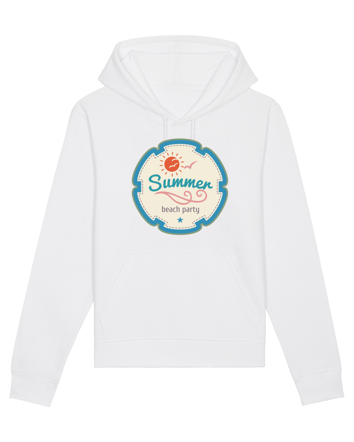 Hanorac Unisex Drummer White
