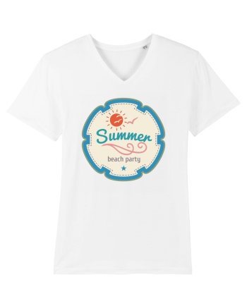 Summer Beach Party White