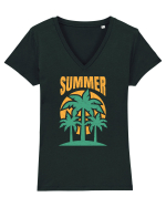 Summer Beach Sunshine Tricou mânecă scurtă guler V Damă Evoker
