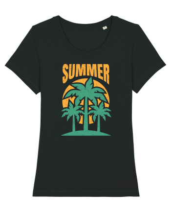 Summer Beach Sunshine Black