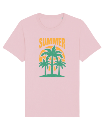 Summer Beach Sunshine Cotton Pink