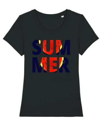 Summer Funny Watermelon Black